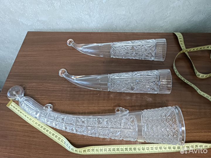 Ваза хрустальная