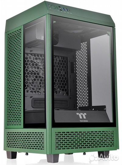 Thermaltake The Tower 100 Racing Green (CA-1R3-00s