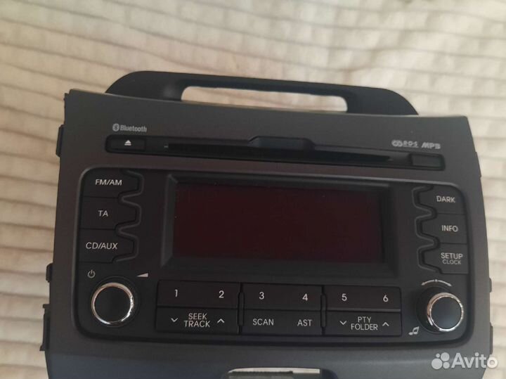 Штатная магнитола на kia sportage 3