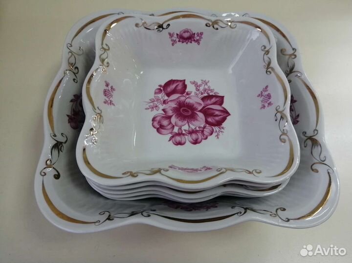 Сервиз, наборы посуды из фарфора