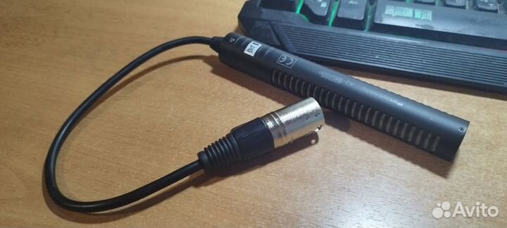 Микрофон-пушка XLR Panasonic aj-mc700p