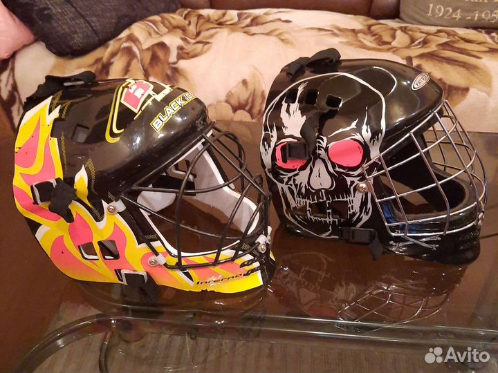 Шлем хоккейный вратарский из Финляндии