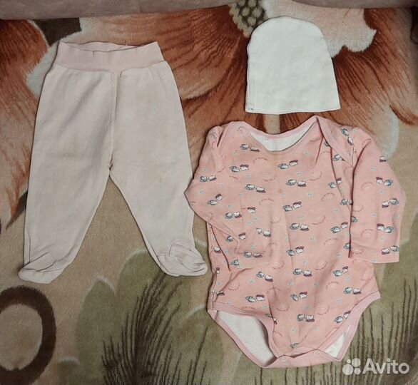 Детские вещи пакетом от 3 до 12 месяцев