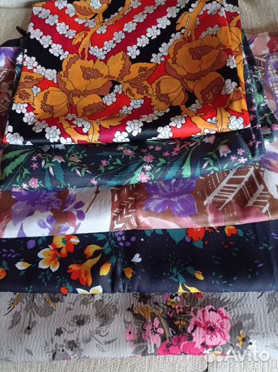 Отрезы тканей новые СССР