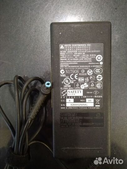 Блок питания для acer 19v 4.74a