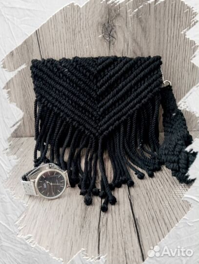 Сумки в технике макраме