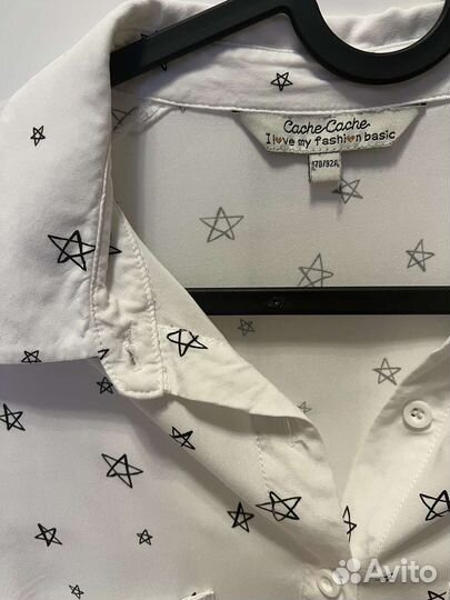 Блузка рубашка xs 40-42