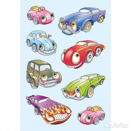 Печать наклеек, на самоклейке, стикерах