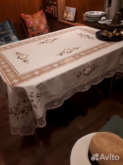 Скатерть лен СССР