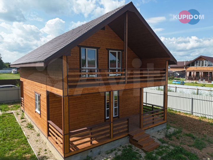 Дом 150 м² на участке 8 сот.