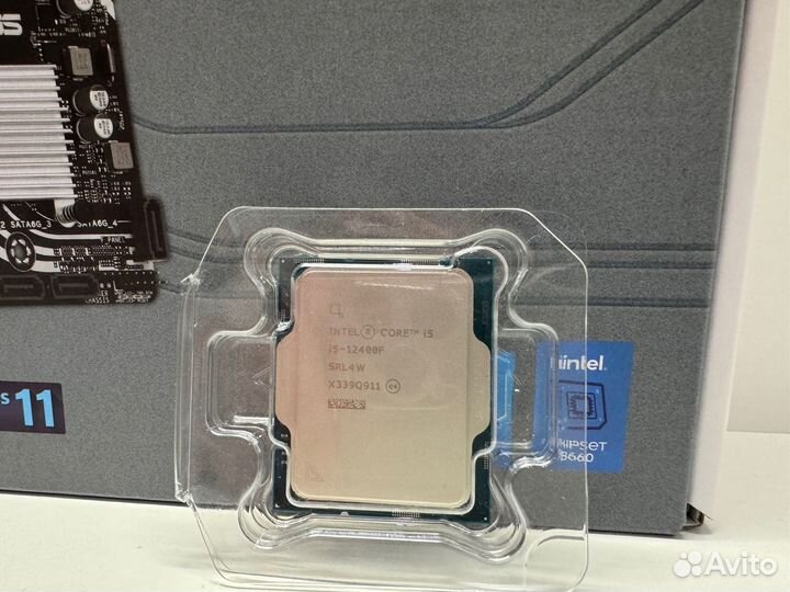 Новый комплект Asus B660M-KD4 Intel Core i5-12400F