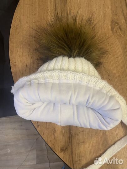 Шапка зимняя для девочки 52 54