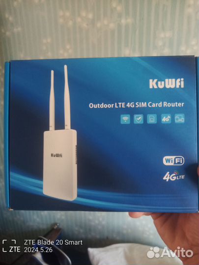 Роутер уличный KuWfi CPF905 со встроенным LTE 4G