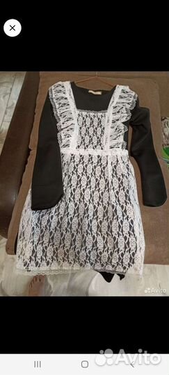 Школьный фартук и платье