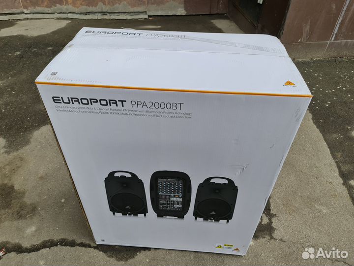 Behringer PPA2000BT акустическая система Новая