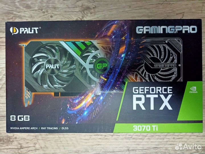 Видеокарта Palit GeForce RTX 3070 Ti GamingPro
