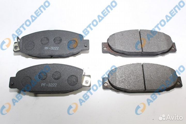 Тормозные колодки дисковые mitsubishi canter 19852