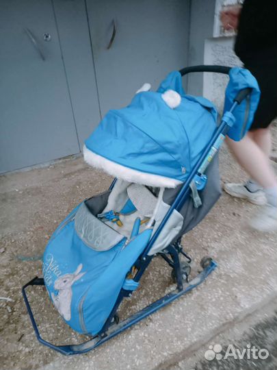 Коляска санки