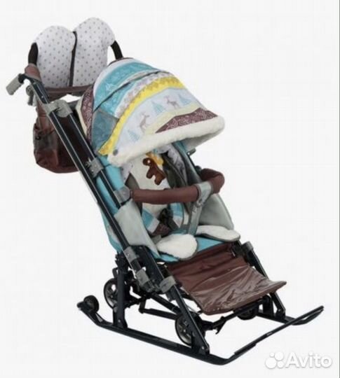 Коляска санки