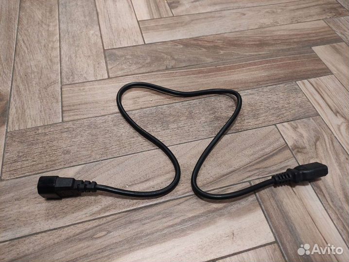 Кабель питания монитор-системный блок