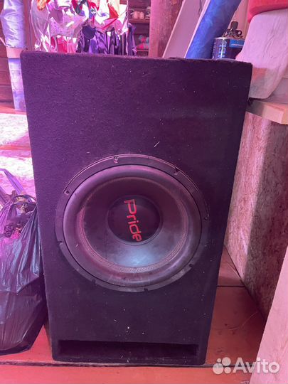 Сабвуфер и усилитель