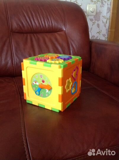 Кубик сортер развивашка