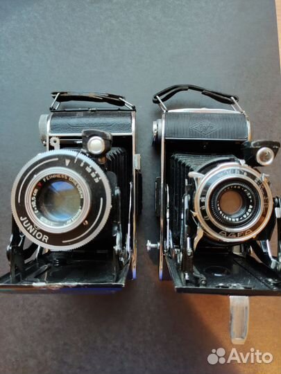Ретро фотоаппараты гармошки