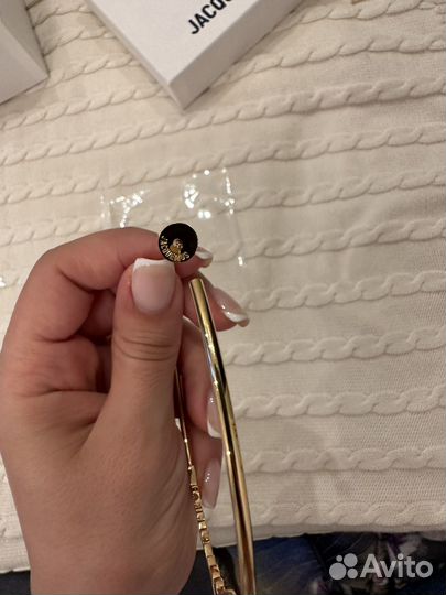Jacquemus серьги оригинал
