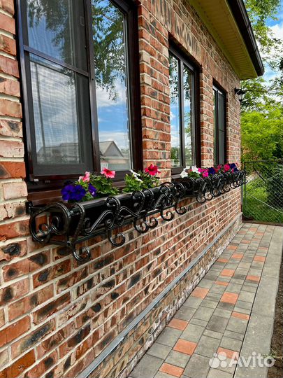 Кирпич пережженный баварская кладка