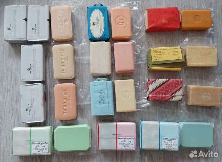 Мыло времён СССР коллекционное
