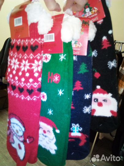 Носки новый год