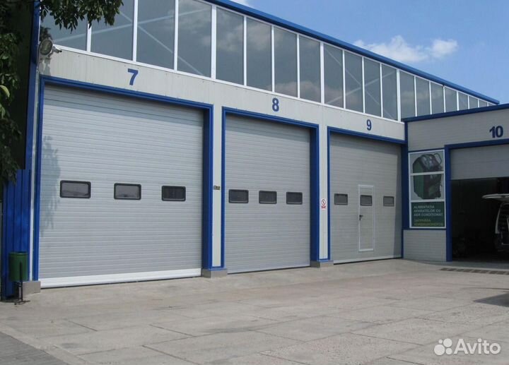 Секционные ворота