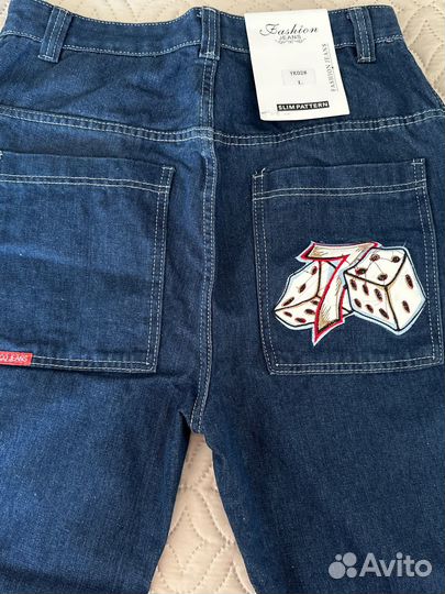 Джинсы широкие jnco