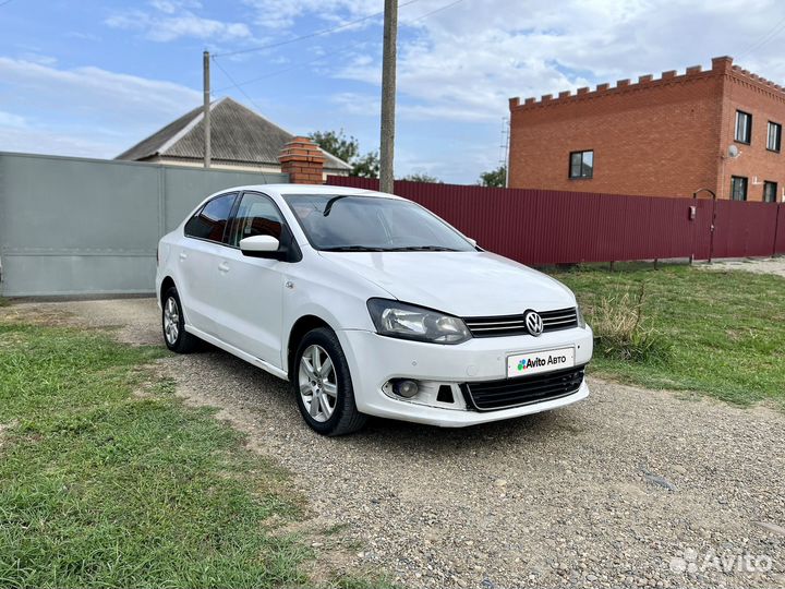 Volkswagen Polo 1.6 AT, 2013, 223 000 км