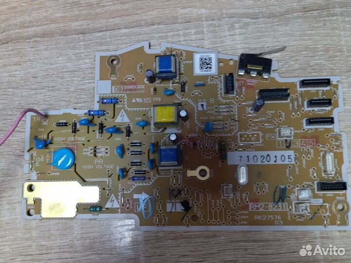 Высоковольтная плата питания Rm2-8231 hp m132