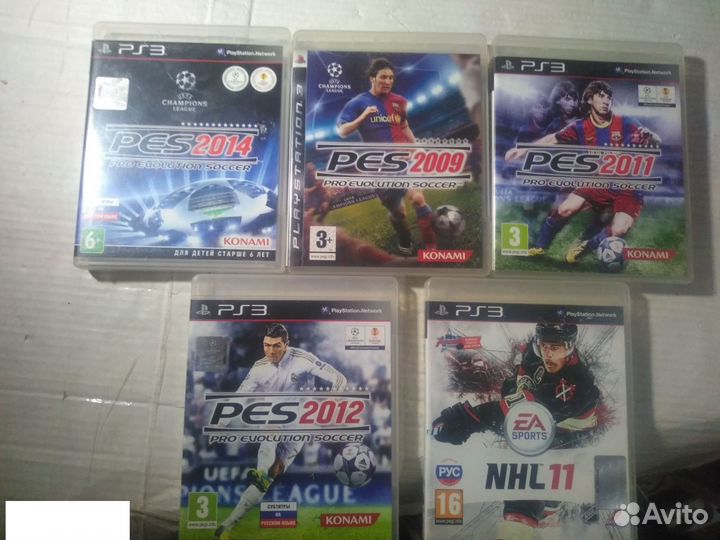 Ps3 PRO evolution soccer / NHL
