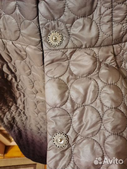 Плащ утепленный