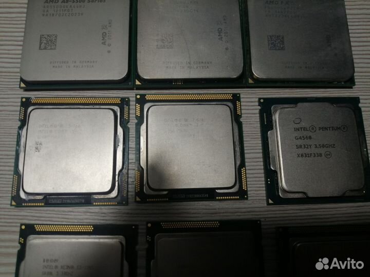 Процессор Xeon E3-1245 / i7-860 / i5-2400 / A8 FX