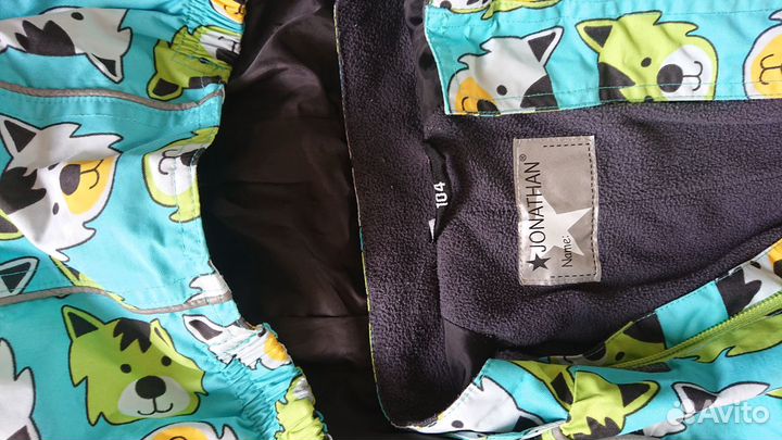 Комбинезон финский Джонатан(Jonathan) осенний104+6
