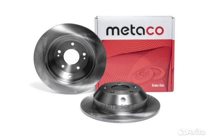 Metaco 3060043 Диск тормозной hyun/KIA santa FE/so