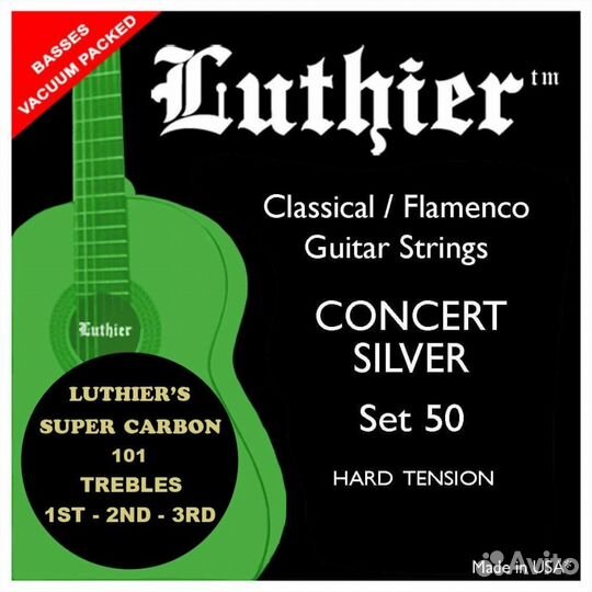 Luthier LU-50SC Комплект струн для гитары