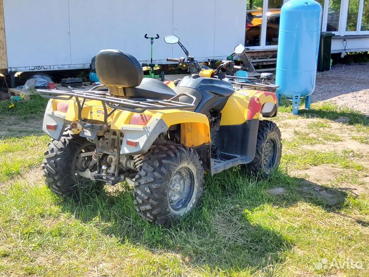 Квадроцикл полноприводный Stels ATV Dinli 600GT