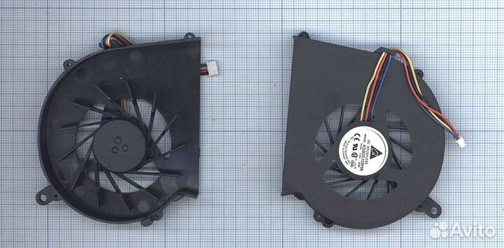 Вентилятор (кулер) для ноутбука HP Compaq G58 650