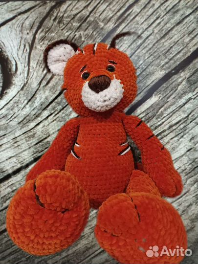 Мягкая игрушка тигренок, тигр