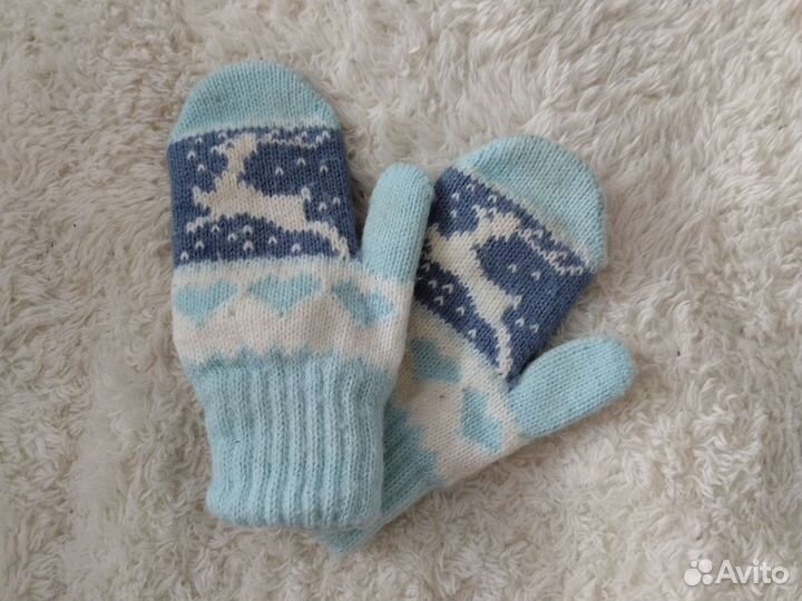 Перчатки зимние детские
