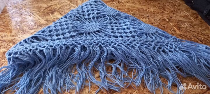 Вязаная косынка бу