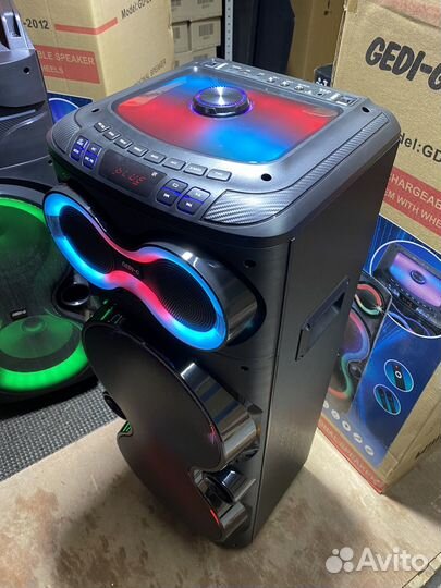 Портативная колонка караоке Gedi G 2000