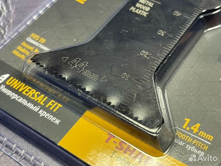 Насадка для реноватора 44 x 1,4 мм, мелкий зуб Den