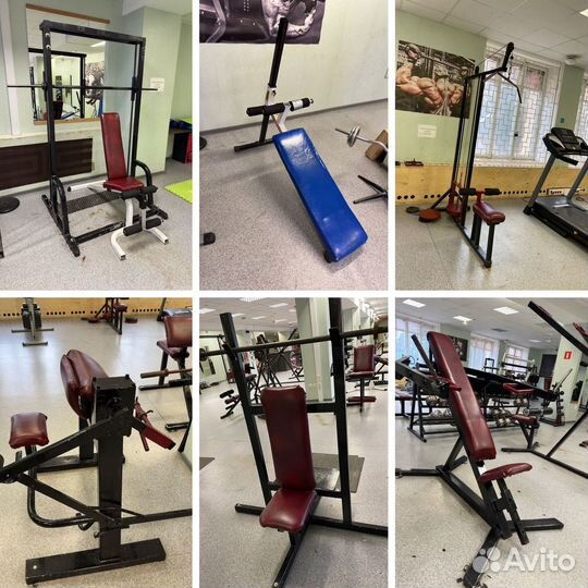 Силовые тренажеры бу