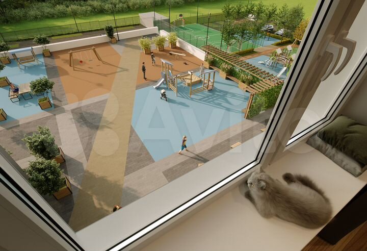 2-к. квартира, 44,6 м², 9/24 эт.